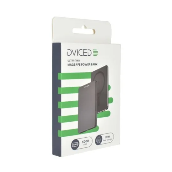 Dviced Ultrathin Power bank 5000mAh - Black